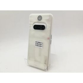 【未使用】NOTHING 国内版 【SIMフリー】 Nothing Phone (3a) ホワイト 12GB 256GB【柏】保証期間3ヶ月