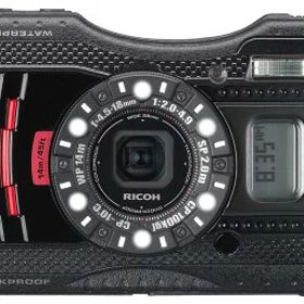 RICOH 防水デジタルカメラ RICOH WG-4GPS ブラック 防水14m耐ショック2.0m耐寒-10度 RICOH WG-4GPSBK 08543