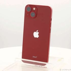 ソフマップ 〔中古品〕 iPhone13 128GB プロダクトレッド MLNF3J／A SIMフリー【276】