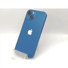 【中古】Apple docomo 【SIMフリー】 iPhone 13 256GB ブルー MLNM3J/A【秋葉本店】保証期間1ヶ月【ランクC】