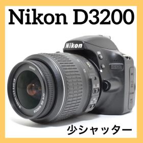 少シャッター✨Nikon D3200✨シングルレンズ✨スマホ転送✨一眼レフカメラ