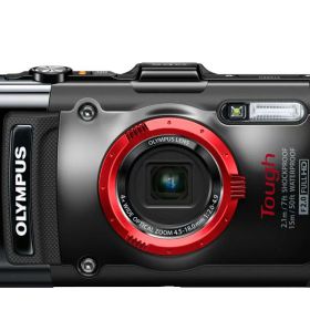 【中古】OLYMPUS デジタルカメラ STYLUS TG-3 Tough ブラック 1600万画素CMOS F2.0 15m防水 100kgf耐荷重 GPS+電子コンパス&amp;内蔵Wi-Fi TG-3 BLK