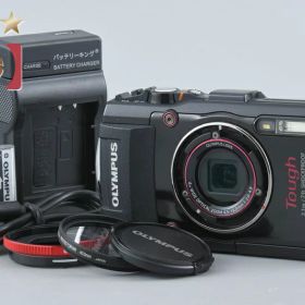 【中古】OLYMPUS オリンパス STYLUS TG-3 Tough ブラック 防水デジタルカメラ シャッター回数僅少