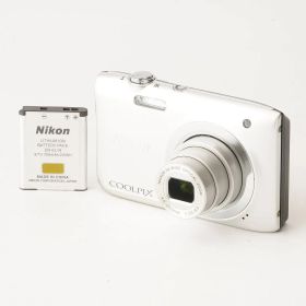 ニコン Nikon COOLPIX A100 シルバー 5x 光学ズーム