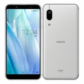 【中古】【安心保証】 AQUOS sense3 basic SHV48[32GB] au シルバー
