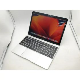 【中古】Apple MacBook 12インチ CoreM3:1.2GHz 256GB シルバー MNYH2J/A (Mid 2017)【柏】保証期間1ヶ月【ランクC】