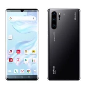 【SIMロック解除済】docomo HUAWEI P30 Pro HW-02L Black Huawei 当社3ヶ月間保証 中古 イオシス