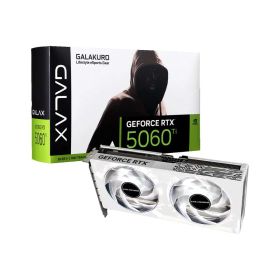 玄人志向 NVIDIA GeForce RTX 5060 Ti 搭載 グラフィックボード 8GB OCモデル ホワイト デュアルファン 【】 GK-RTX5060Ti-E8GB/WHITE/DF/V2