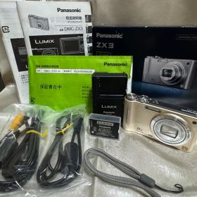 美品✨Panasonic LUMIX DMC-ZX3 ゴールド 本体
