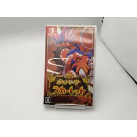 【中古】Nintendo ポケットモンスター スカーレット [Nintendo Switch]【広島本通】保証期間1週間