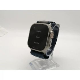 【中古】Apple Apple Watch Ultra2 49mm Cellular チタニウムケース/ブルーアルパインループ(L) MREQ3J/A【大須2】保証期間1ヶ月【ランクA】