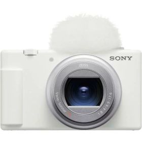 SONY ソニー Vlog撮影向け デジタルカメラ VLOGCAM ZV-1M2 ホワイト コンパクト 小型 軽量 ズームレンズ一体型 ポートレート 【ラッピング対応可】 R-LOGI