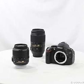 〔中古品〕 Nikon D5100 18-55／55-300 Wレンズキット (1620万画素／SDXC)〔中古品〕 Nikon D5100 18-55／55-300 Wレンズキット (1620万画素／SDXC)