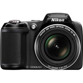 【中古】Nikon Coolpix L320 16.1MP デジタルカメラ 26倍光学ズーム付き - ブラック 中古カメラ 高画質 人気 おすすめ