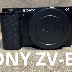 美品SONY ZV-E10 本体 バッテリー付き