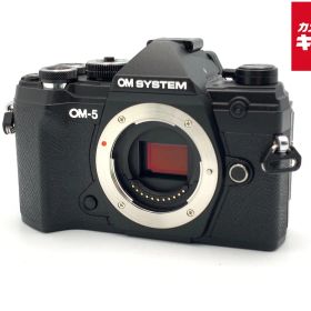 【中古】 【美品】 OM SYSTEM OM-5 ボディ ブラック