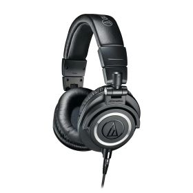 オーディオテクニカ ATH-M50x プロフェッショナルモニターヘッドホン 有線 DTM レコーディング ミックス マスタリング DJ 宅録 【国内正規品】ブラック