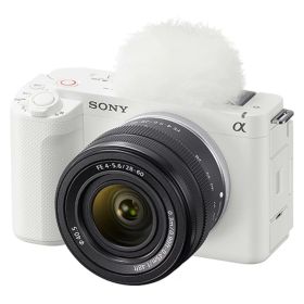 【新品/取寄品/代引不可】デジタル一眼カメラ α VLOGCAM ズームレンズキット ホワイト ZV-E1L/W