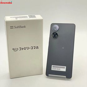 ZTE あんしんファミリースマホ 4GB/128GB ブラック A303ZT SoftBank版SI