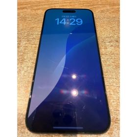 【中古正常品】iPhone15ProMax 256GB ナチュラルチタニウム SIMフリー MU793J/A A321
