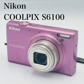 Nikon コンパクトデジタルカメラ COOLPIX S6100 ピンク