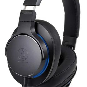 【中古】（新古品） オーディオテクニカ ATH-MSR7b BK ヘッドホン 有線 ポータブル ポータブル ハイレゾ音源対応 SoundReality ブラック