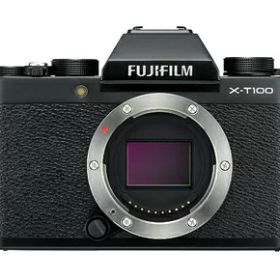 【中古】 FUJIFILM ミラーレス一眼 カメラ X-T100ブラック X-T100-B