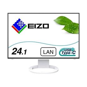 ナナオ 61.1cm(24.1)型カラー液晶モニター FlexScan EV2495 ホワイト EV2495-WT