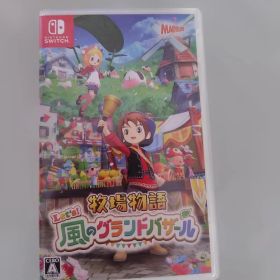 Switch 牧場物語 Let's!風のグランドバザール 美品 ソフト