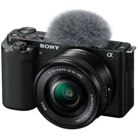 ★エントリーでポイント5倍★SONY VLOGCAM ZV-E10L パワーズームレンズキット ブラック レンズ交換式 Vlogカメラ ソニー