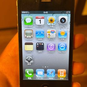Apple iPhone 4 16GB IOS4.0.2 初期モデル プラスネジ