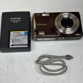 〈中古〉FUJIFILM デジタルカメラ FinePix (ファインピックス) F70 EXR ブラウン F FX-F70EXR BW