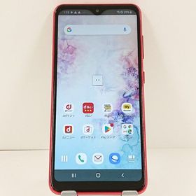 Galaxy A20 SC-02M ドコモ レッド c21232