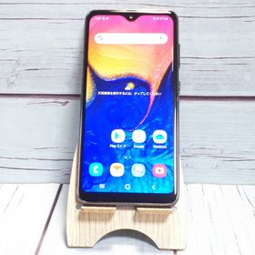au Galaxy A20 SCV46 Black 806