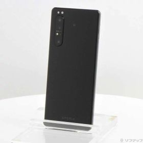 【中古】SONY(ソニー) Xperia 1 II 256GB フロストブラック XQ-AT42 SIMフリー 【276-ud】
