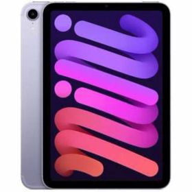 【中古】【安心保証】 iPad mini 8.3インチ 第6世代[64GB] セルラー au パープル