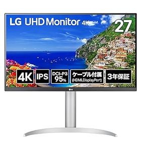 【中古】27UP650K-W LG UHD Monitor 4K 27型 4Kモニター