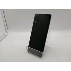 【中古】SONY au 【SIMロック解除済み】 Xperia 1 II ブラック 8GB 128GB SOG01【OSU301】保証期間１ヶ月【ランクB】