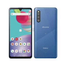 【SIMロック解除済】docomo Galaxy A41 SC-41A Blue SAMSUNG 当社3ヶ月間保証 中古 イオシス