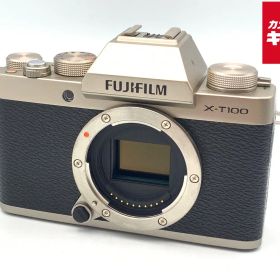 【中古】 【良品】 フジフイルム X-T100 ボディ シャンパンゴールド