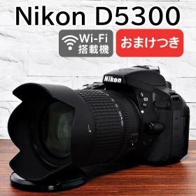 ✨広角～中望遠万能レンズ付き Wi-Fi搭載✨Nikon D5300レンズセット