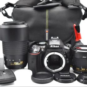 《ほぼ新品》ニコン Nikon D5300 ダブルズームキット S数550回