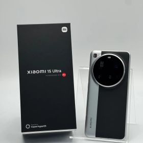 【箱付き中古A】Xiaomi 15 Ultra 25010PN30G 512GB シルバークローム SIMフリー 白ロム