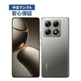 【中古】【美品】Xiaomi 14T Pro 256GB A402XM チタングレイ SIMロック解除済 Softbank 【安心30日保証】 本体 白ロム CCコネクト