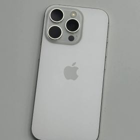 【訳あり中古B】iPhone 16 Pro 128GB ホワイトチタニウム バッテリー【91%】 SIMフリー 白ロム