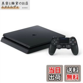 【送料無料】PlayStation 4 ジェット・ブラック 500GB (CUH-2200AB01)【メーカー生産終了】 色：4) ジェット・ブラック 500GB、サイズ：1) 本体のみ