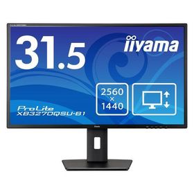 イーヤマ ＜ProLite＞31.5型ワイド液晶ディスプレイ ProLite XB3270QSU-B1 XB3270QSU-B1（直送品）
