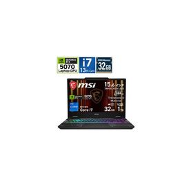 Cyborg-15-B13WGKG-5070JP ゲーミングＰＣ（ノート） オデッセイグレイ ＆ スケルトン ［15.6型 /Windows11 Home /intel Core i7 /メモリ：32GB /SSD：1TB /…