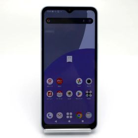 【楠本質店/元住吉】SHARP/シャープ AQUOS Wish4 スマートフォン/スマホ SH-52E ブルー docomo ネットワーク利用制限〇判定 SIMロックなし【中古】
