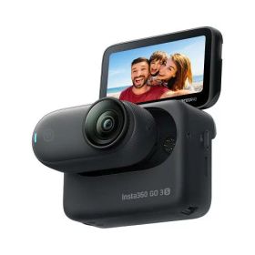 【長期5年保証付】Insta360 Insta360 GO 3S ミッドナイトブラック 128GB アクションカメラ CINSAATA-GO3S128K 国内正規品 CINSAATAGO3S128
